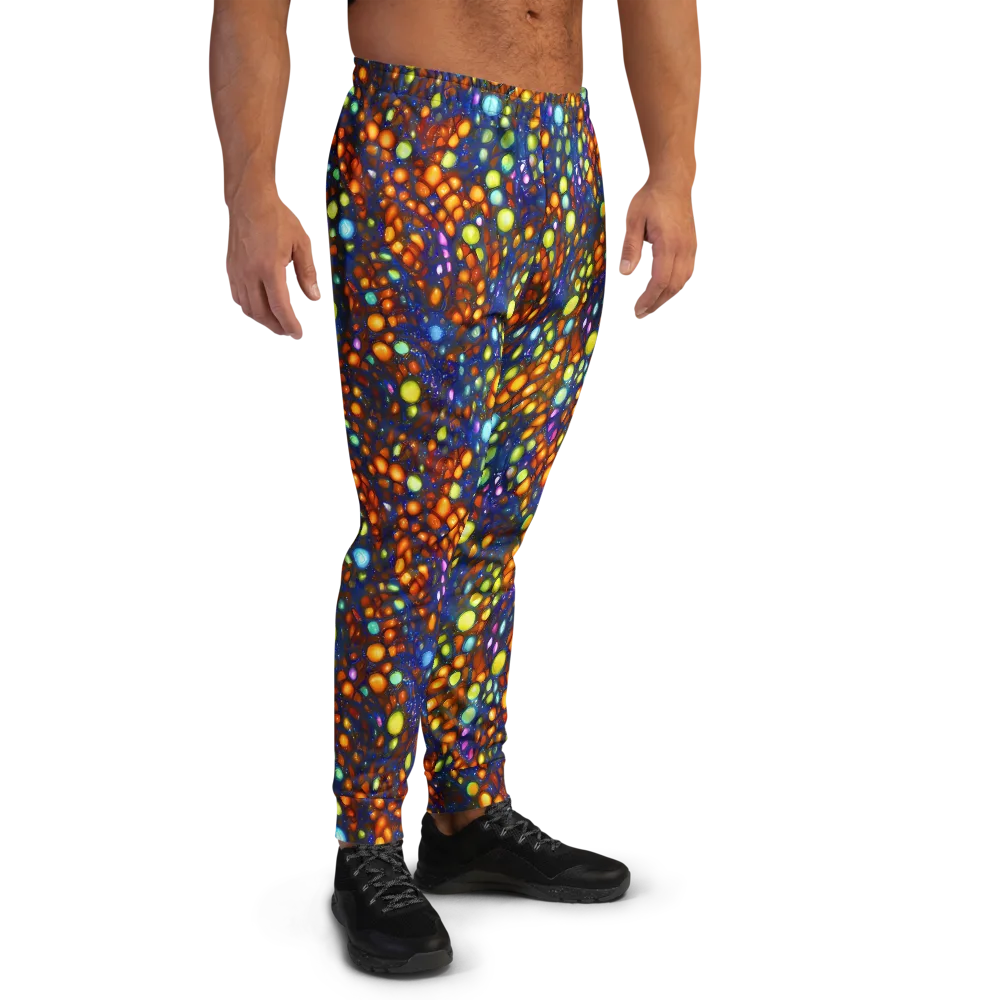 Electric Pebble on Men's Joggers — Right