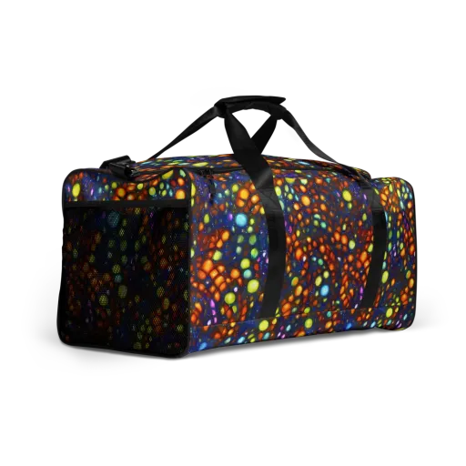 Electric Pebble on a Duffle Bag