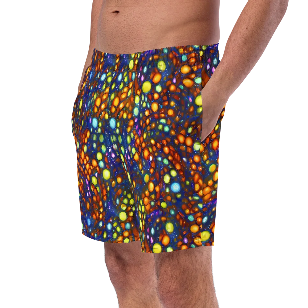 Electric Pebble on Swim Trunks — Left Front
