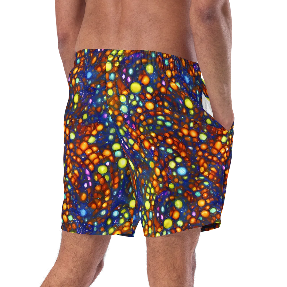 Electric Pebble on Swim Trunks — Right Back