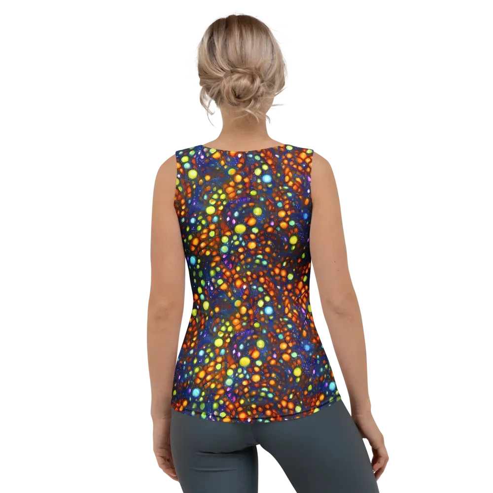 Electric Pebble on Women's Tank Top — Back