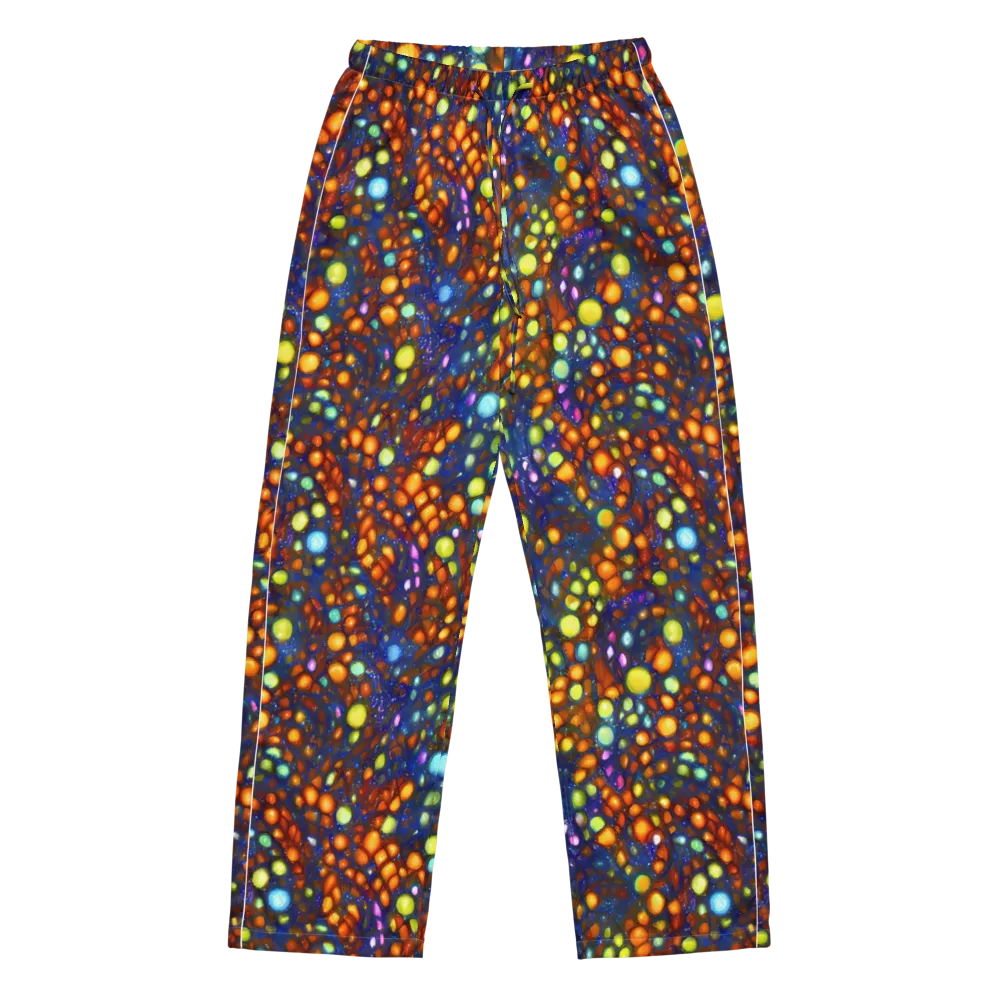 Electric Pebble on Women's Pajama Pants — Front