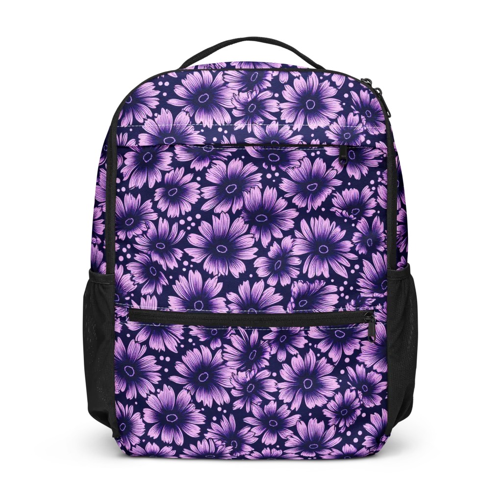 Violet Afterglow on Utility Backpack — Front