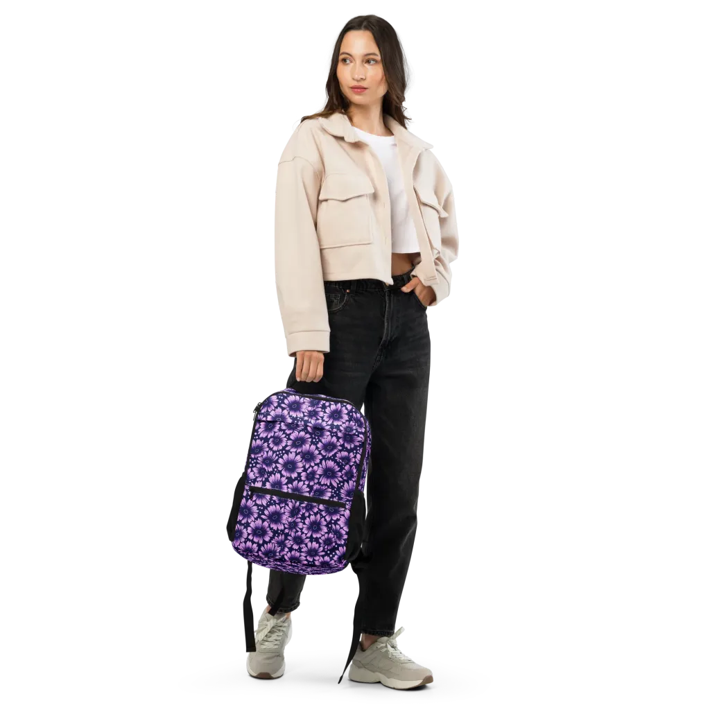 Violet Afterglow on Utility Backpack — Front
