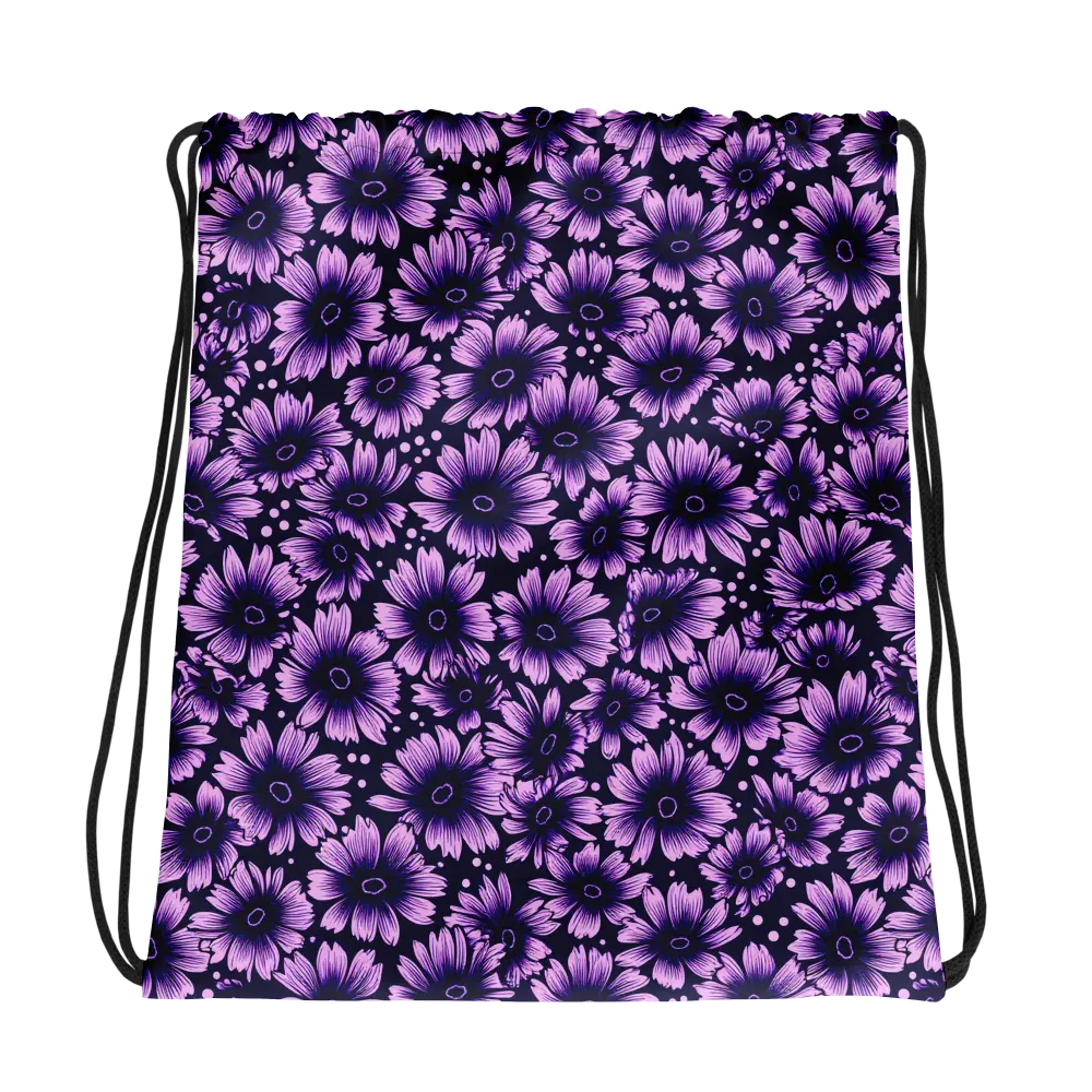 Violet Afterglow on Drawstring Bag — Photo