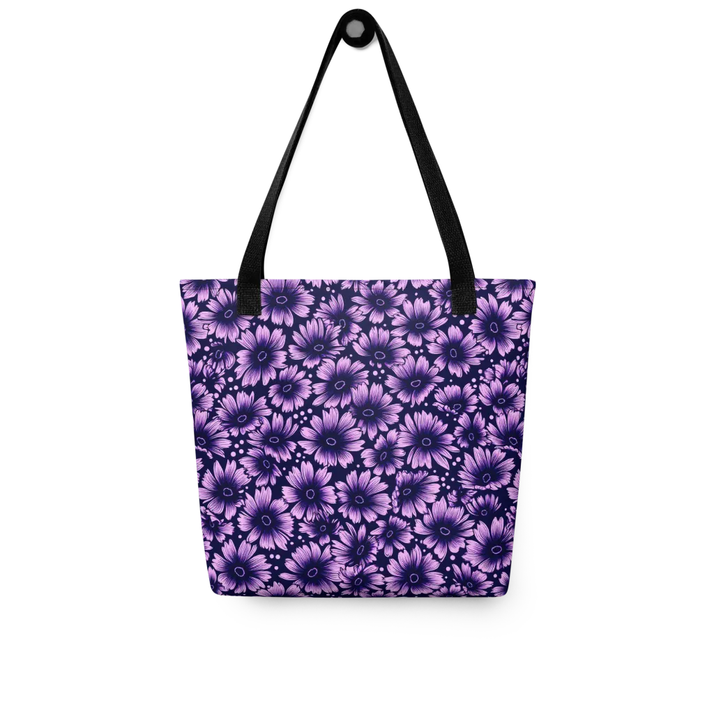 Violet Afterglow on Tote Bag — Front