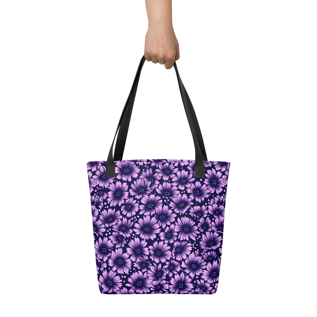 Violet Afterglow on Tote Bag — Front