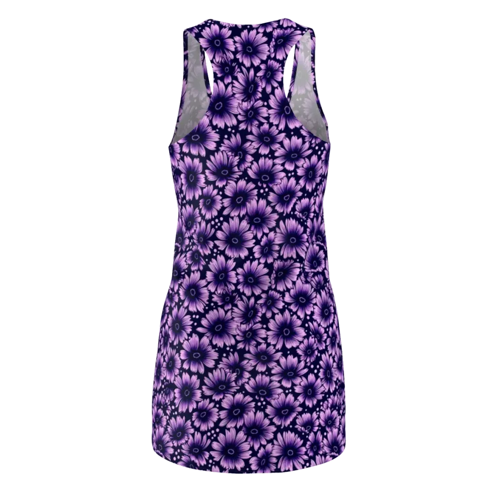 Violet Afterglow on Racerback Dress — Back