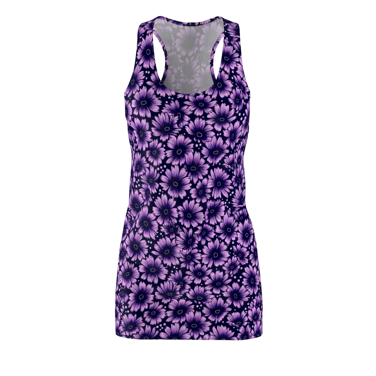 Violet Afterglow on Racerback Dress — Front