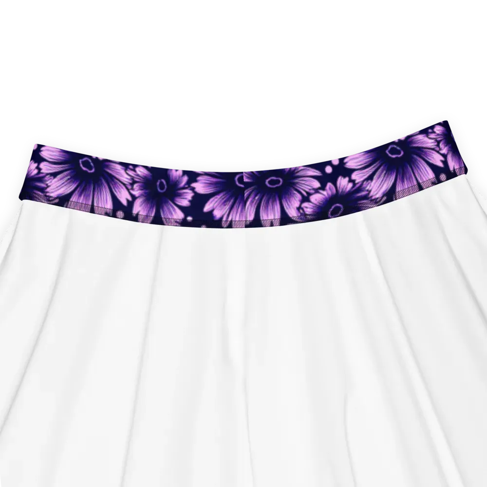 Violet Afterglow on Skater Skirt — Product details