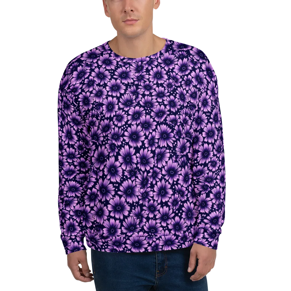 Violet Afterglow on Sweatshirt — Front
