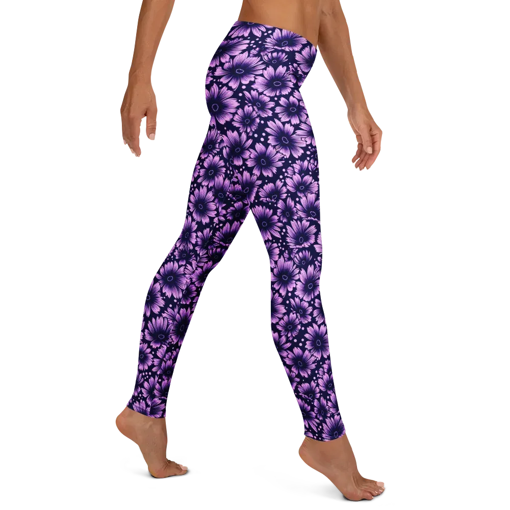 Violet Afterglow on Leggings — Right