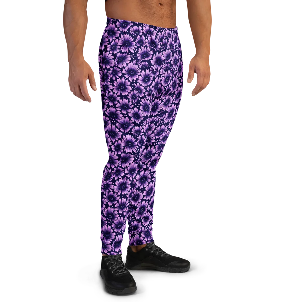 Violet Afterglow on Men's Joggers — Right