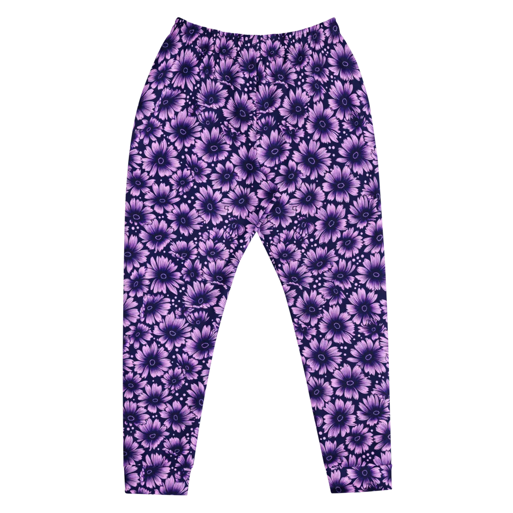 Violet Afterglow on Men's Joggers — Front