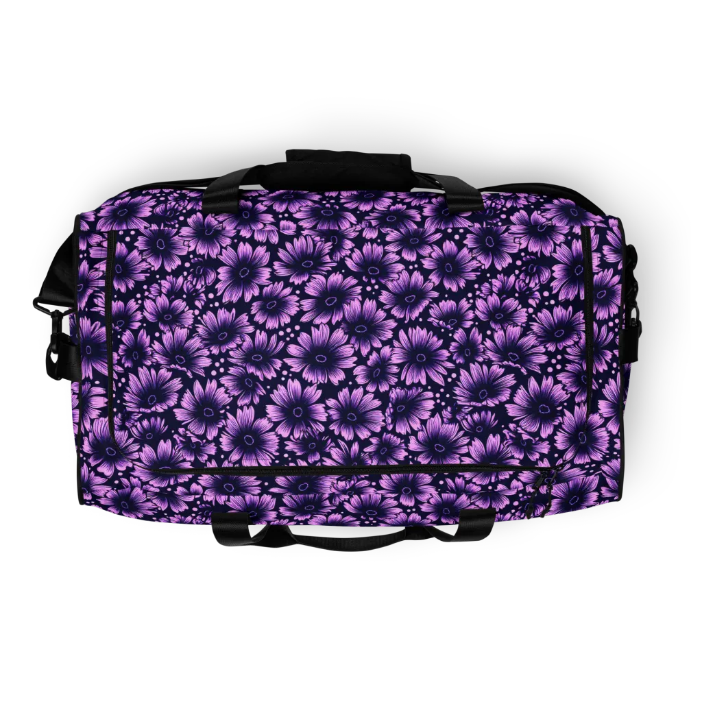 Violet Afterglow on Duffle Bag — Top