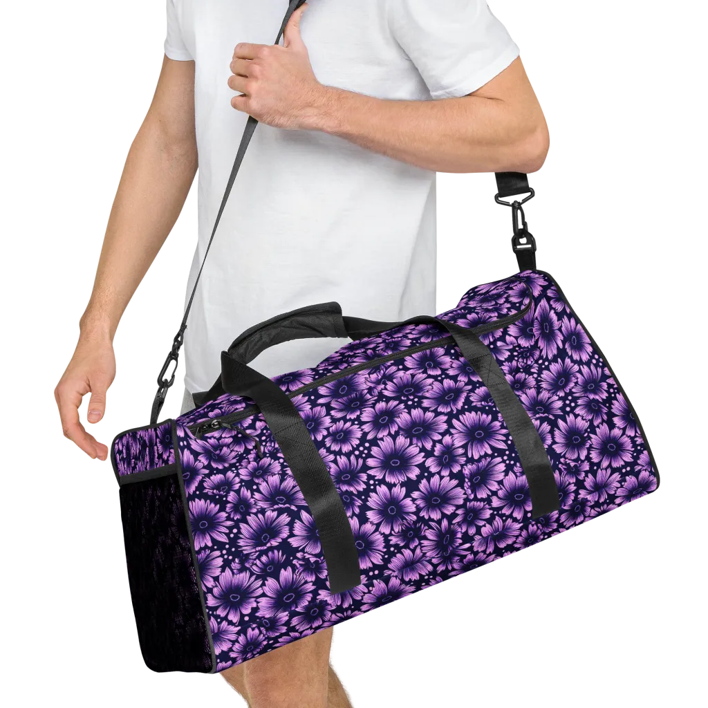 Violet Afterglow on Duffle Bag — Right Front
