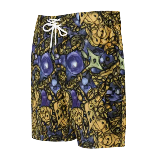 Gilded Dreamscape on a Men's Board Shorts