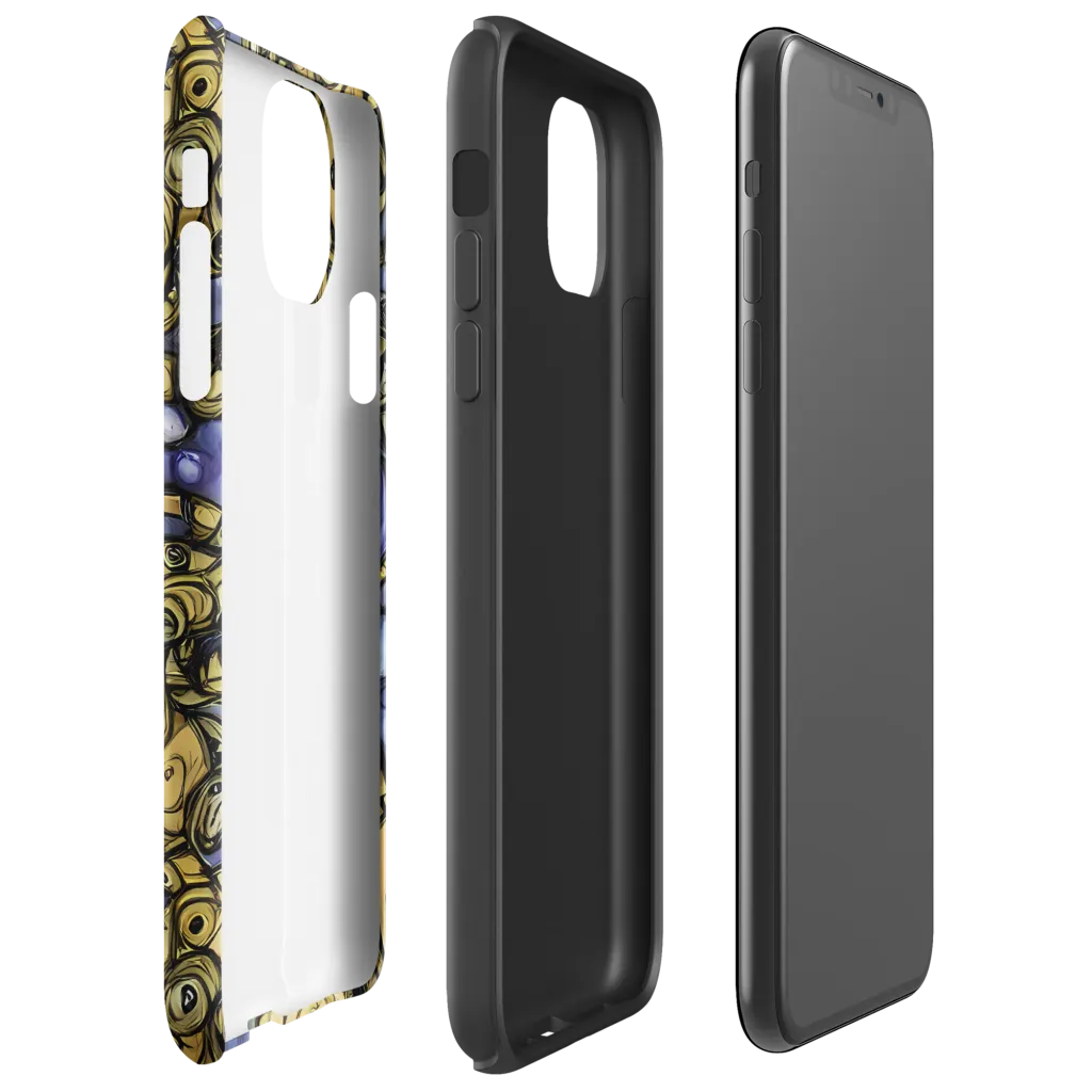 Gilded Dreamscape on Tough Case for iPhone® — Right