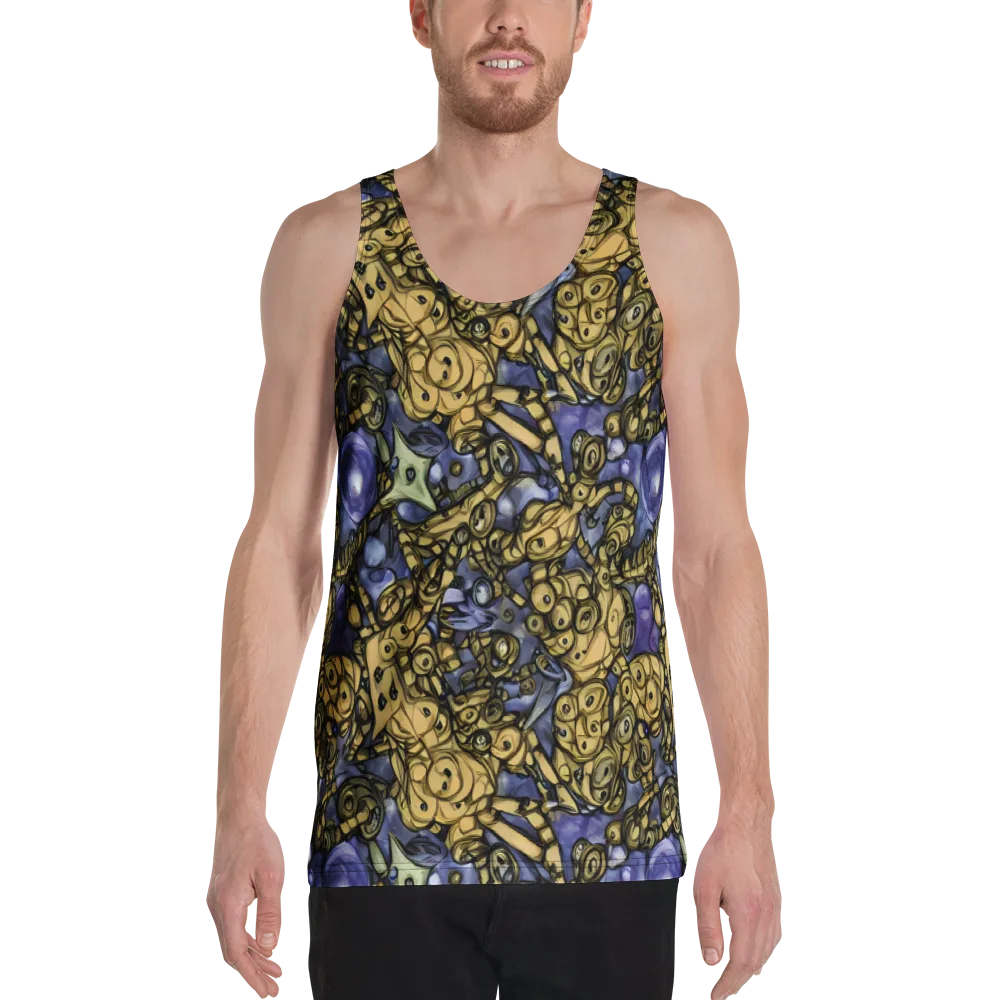 Gilded Dreamscape on Men's Tank Top — Front