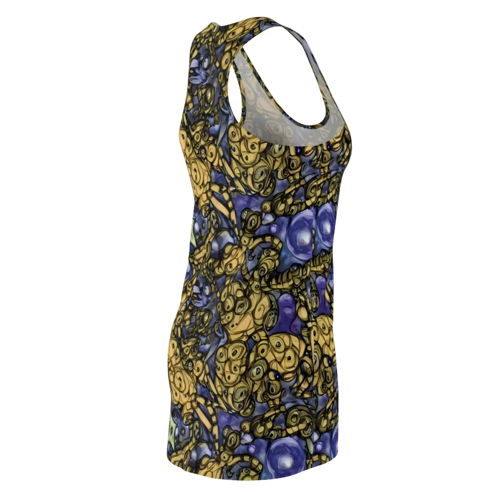 Gilded Dreamscape on Racerback Dress — Back Side
