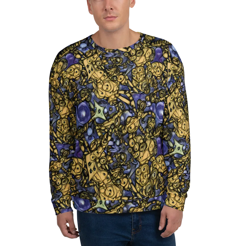 Gilded Dreamscape on Sweatshirt — Front