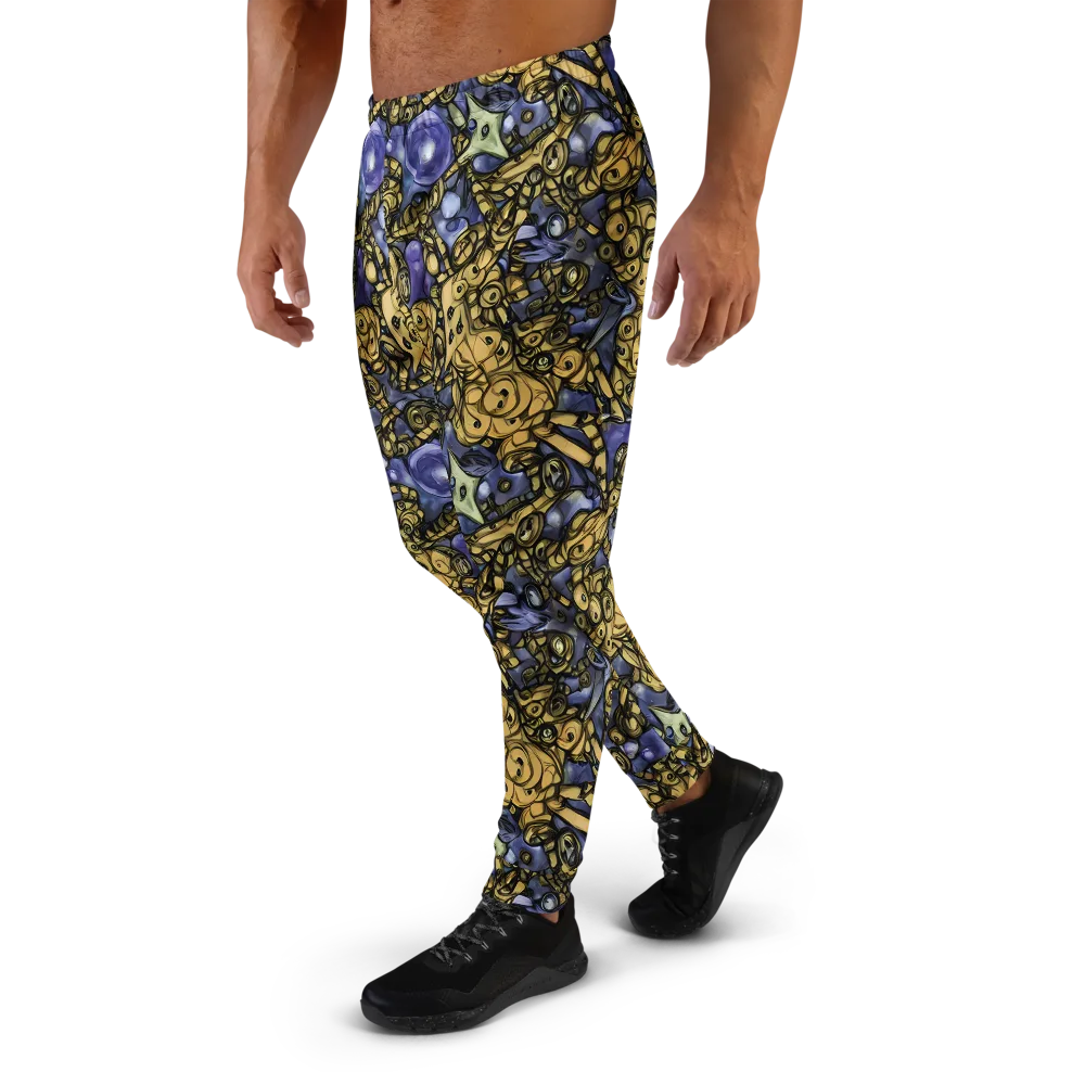 Gilded Dreamscape on Men's Joggers — Left