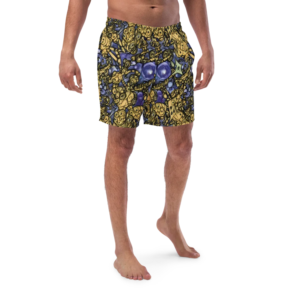 Gilded Dreamscape on Swim Trunks — Front