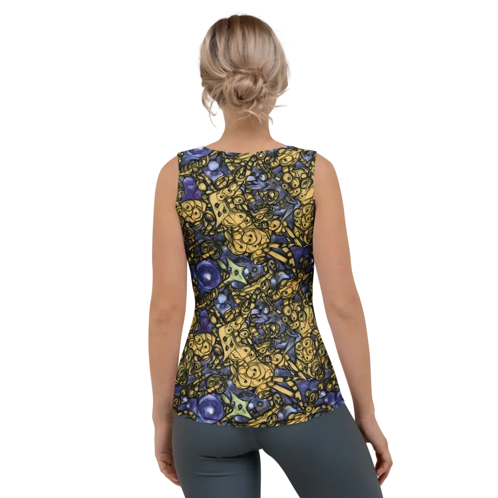 Gilded Dreamscape on Women's Tank Top — Back