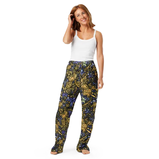 Gilded Dreamscape on a Women's Pajama Pants