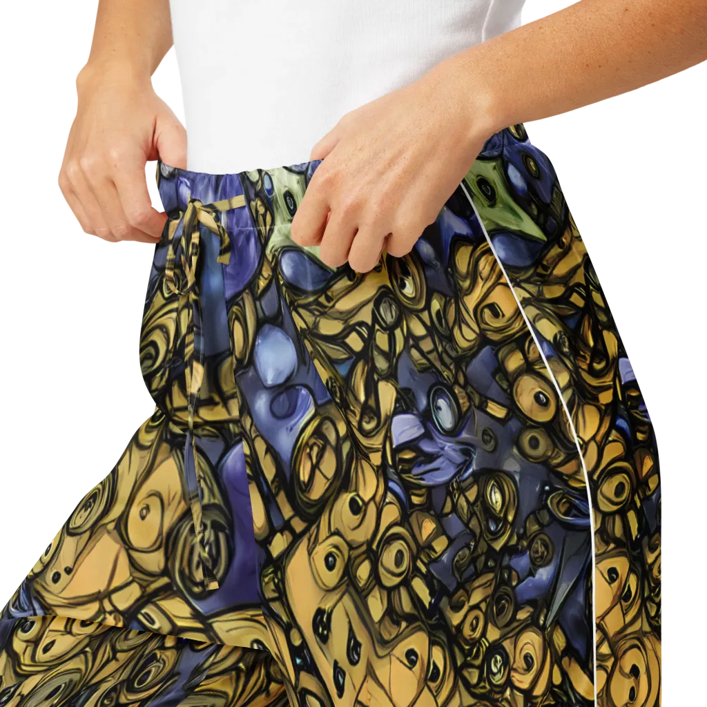 Gilded Dreamscape on Women's Pajama Pants — Product details