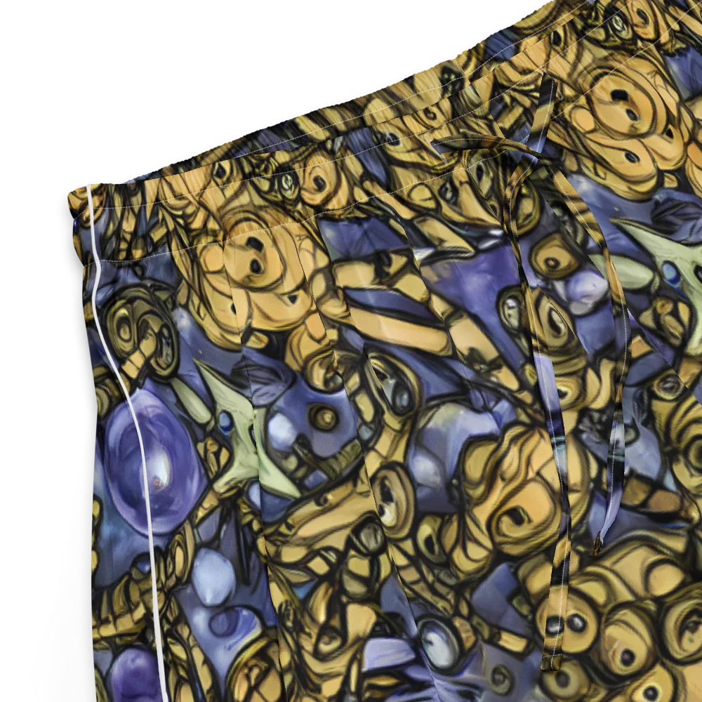 Gilded Dreamscape on Women's Pajama Shorts — Product details