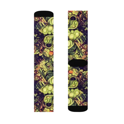 Cosmic Crawlers on a Socks