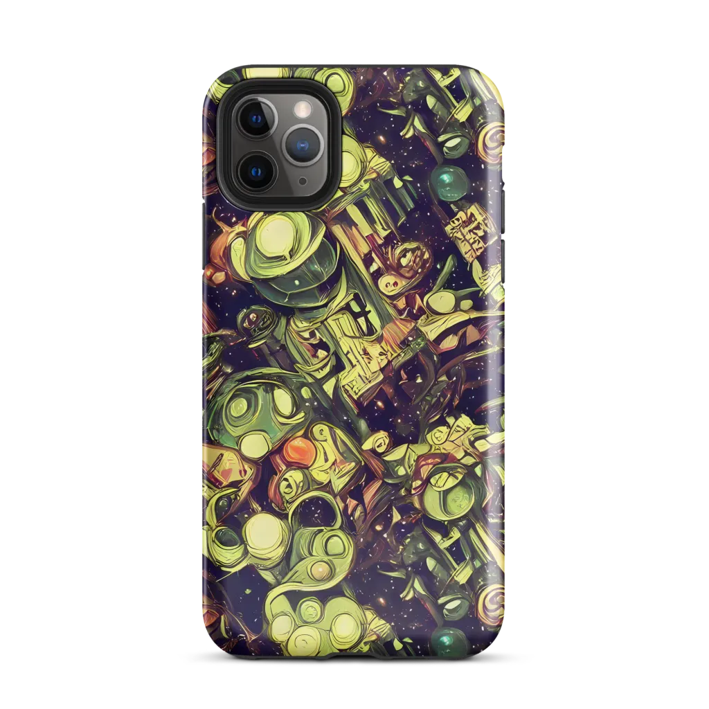 Cosmic Crawlers on Tough Case for iPhone® — Front