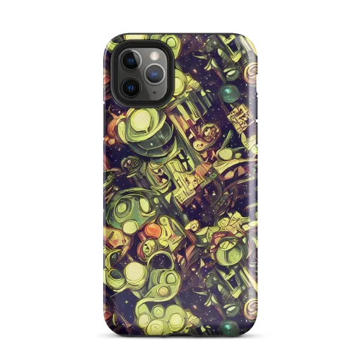 Cosmic Crawlers on a Tough Case for iPhone®