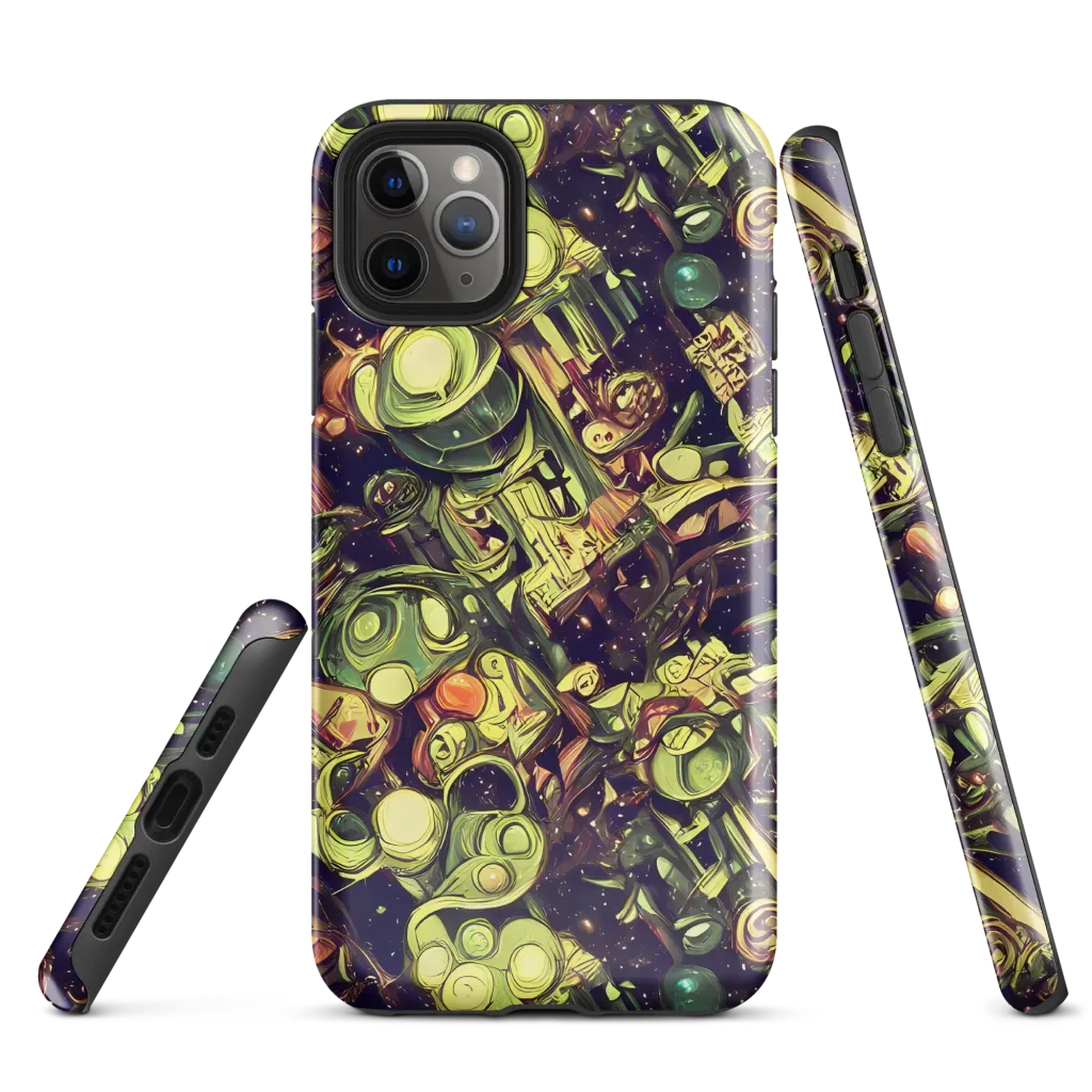 Cosmic Crawlers on Tough Case for iPhone® — Front