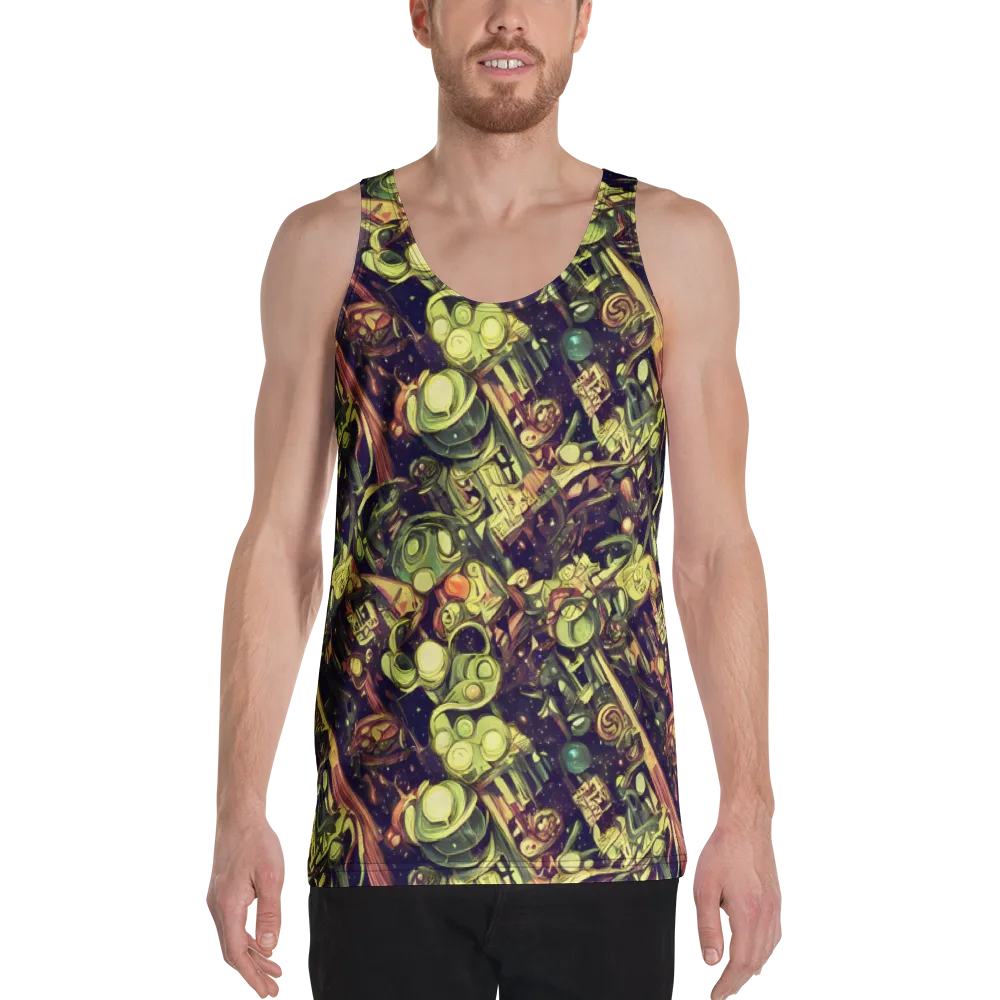 Cosmic Crawlers on Men's Tank Top — Front
