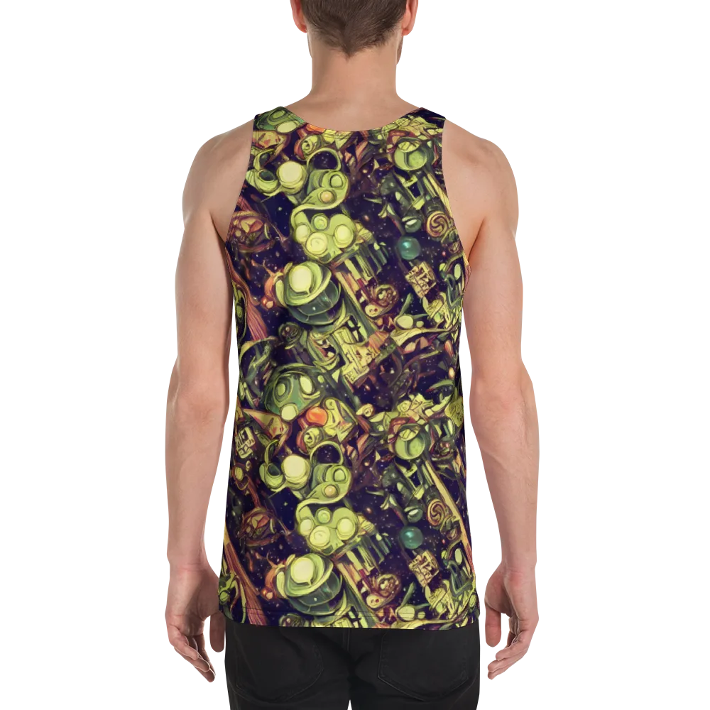 Cosmic Crawlers on Men's Tank Top — Back
