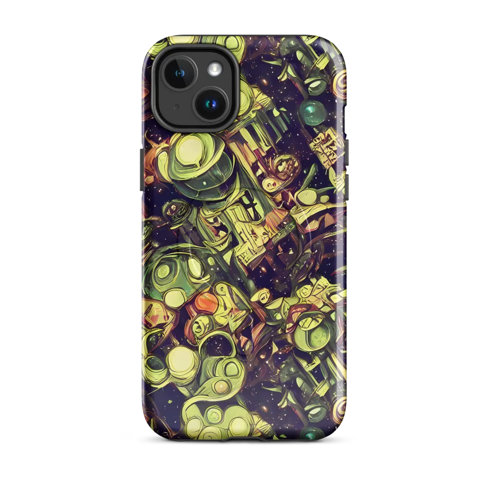 Cosmic Crawlers on MagSafe Tough Case for iPhone® — Front