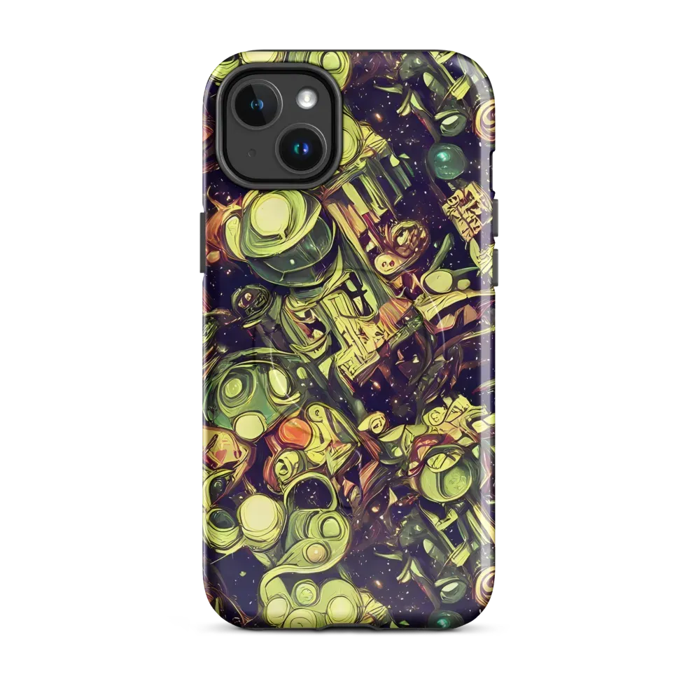 Cosmic Crawlers on MagSafe Tough Case for iPhone® — Front