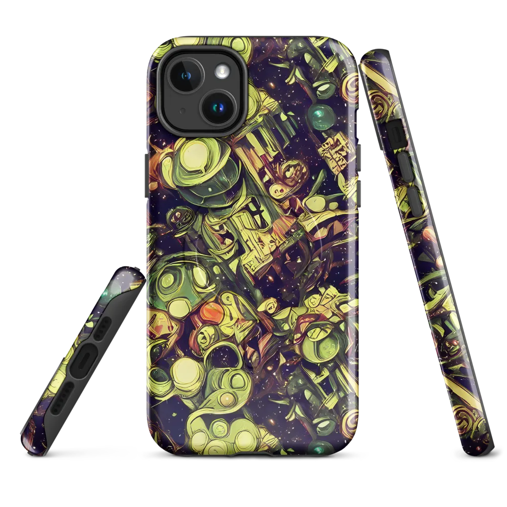 Cosmic Crawlers on MagSafe Tough Case for iPhone® — Front