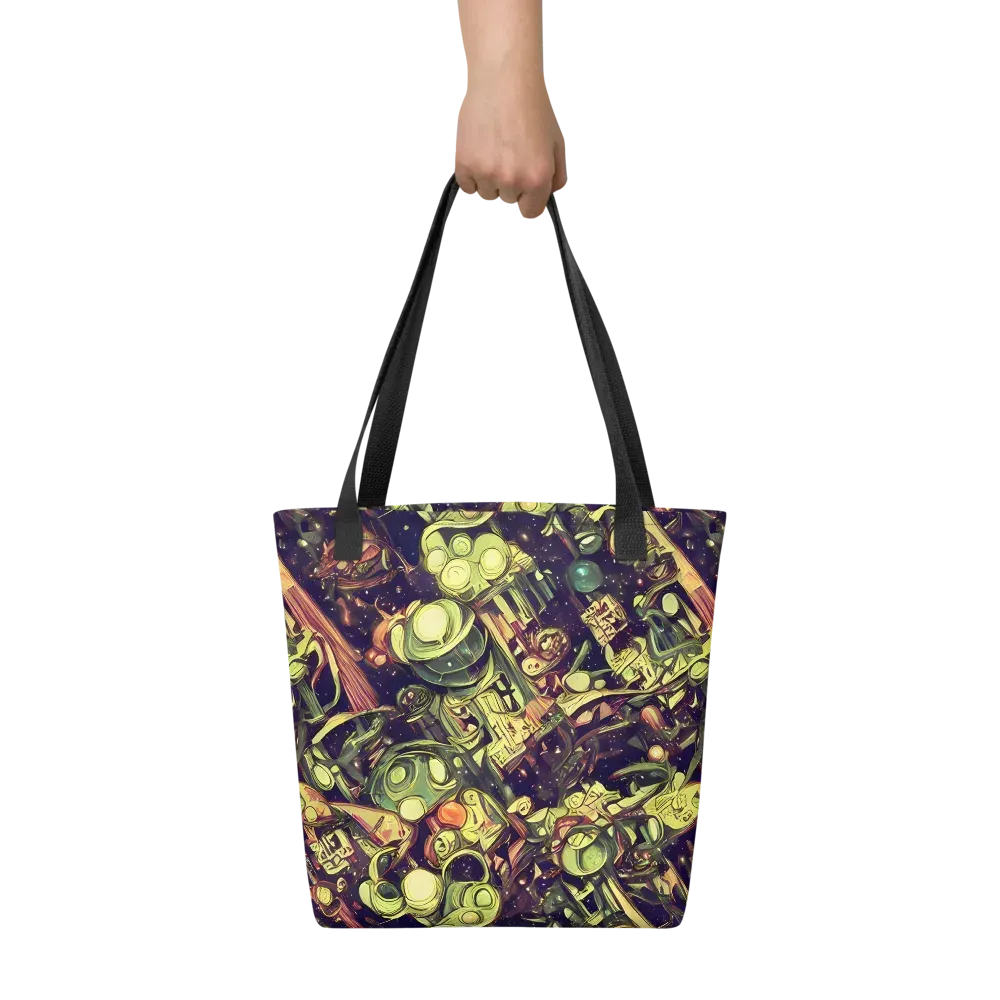 Cosmic Crawlers on Tote Bag — Front