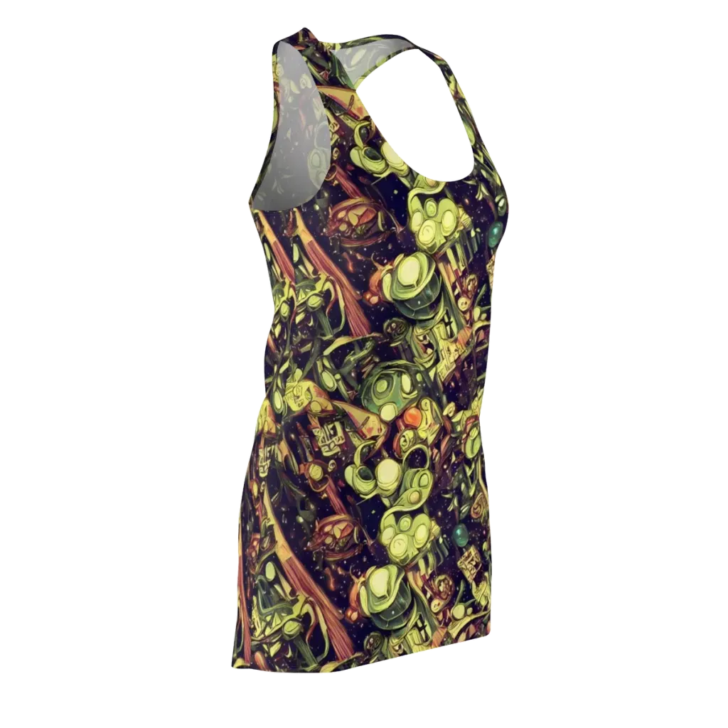 Cosmic Crawlers on Racerback Dress — Front Side