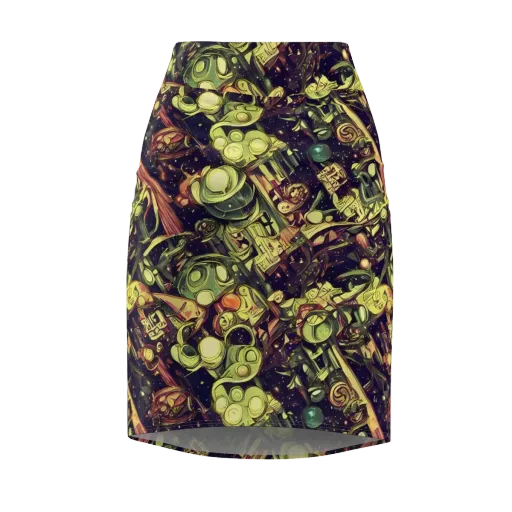 Cosmic Crawlers on a Pencil Skirt
