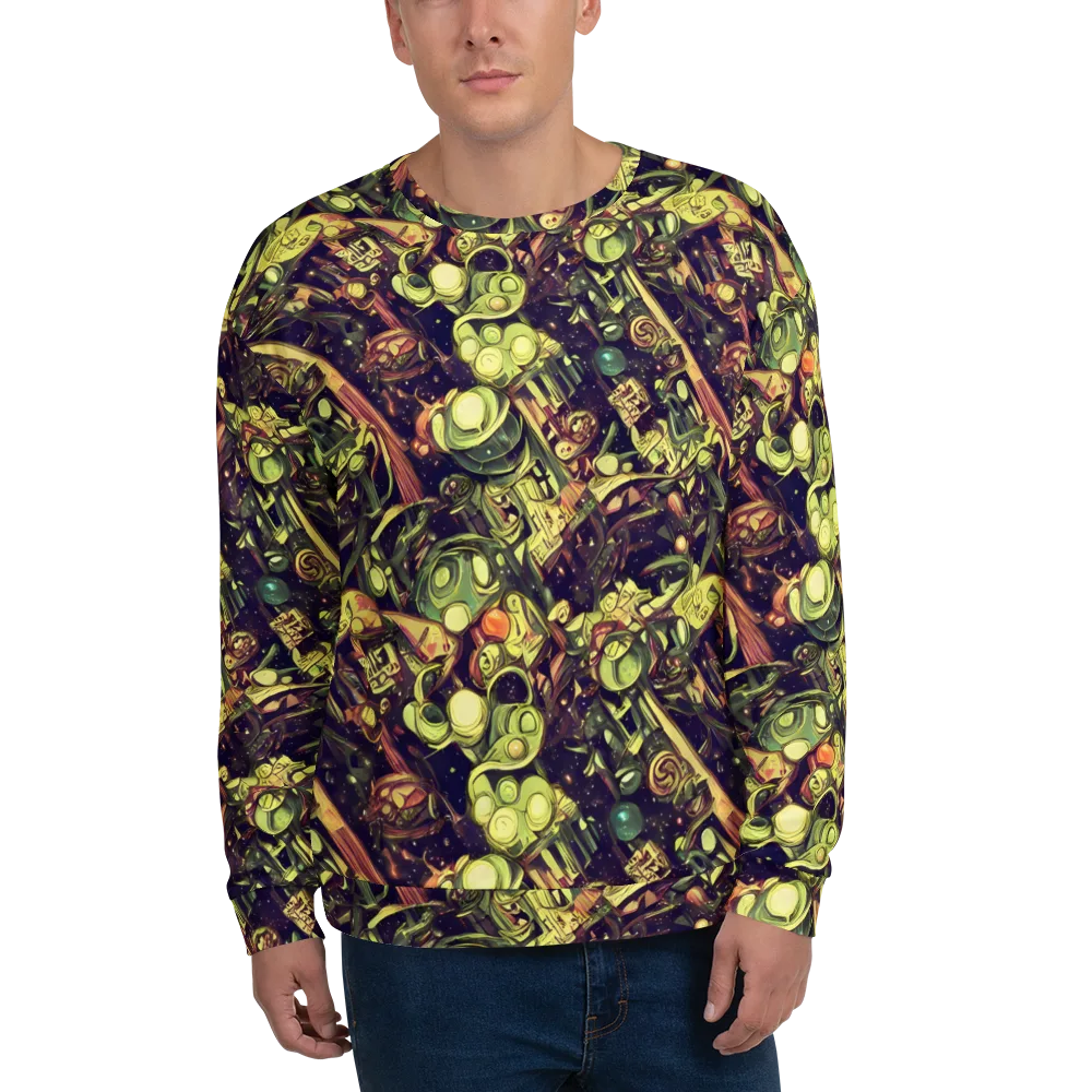 Cosmic Crawlers on Sweatshirt — Front