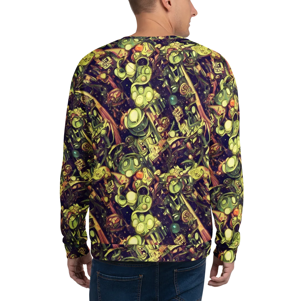 Cosmic Crawlers on Sweatshirt — Back