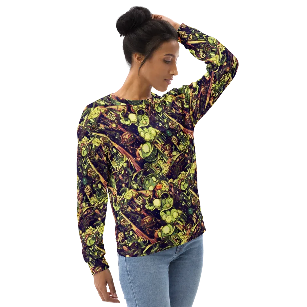 Cosmic Crawlers on Sweatshirt — Right Front