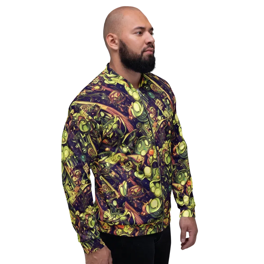 Cosmic Crawlers on Bomber Jacket — Right