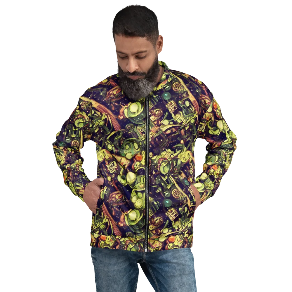 Cosmic Crawlers on Bomber Jacket — Front