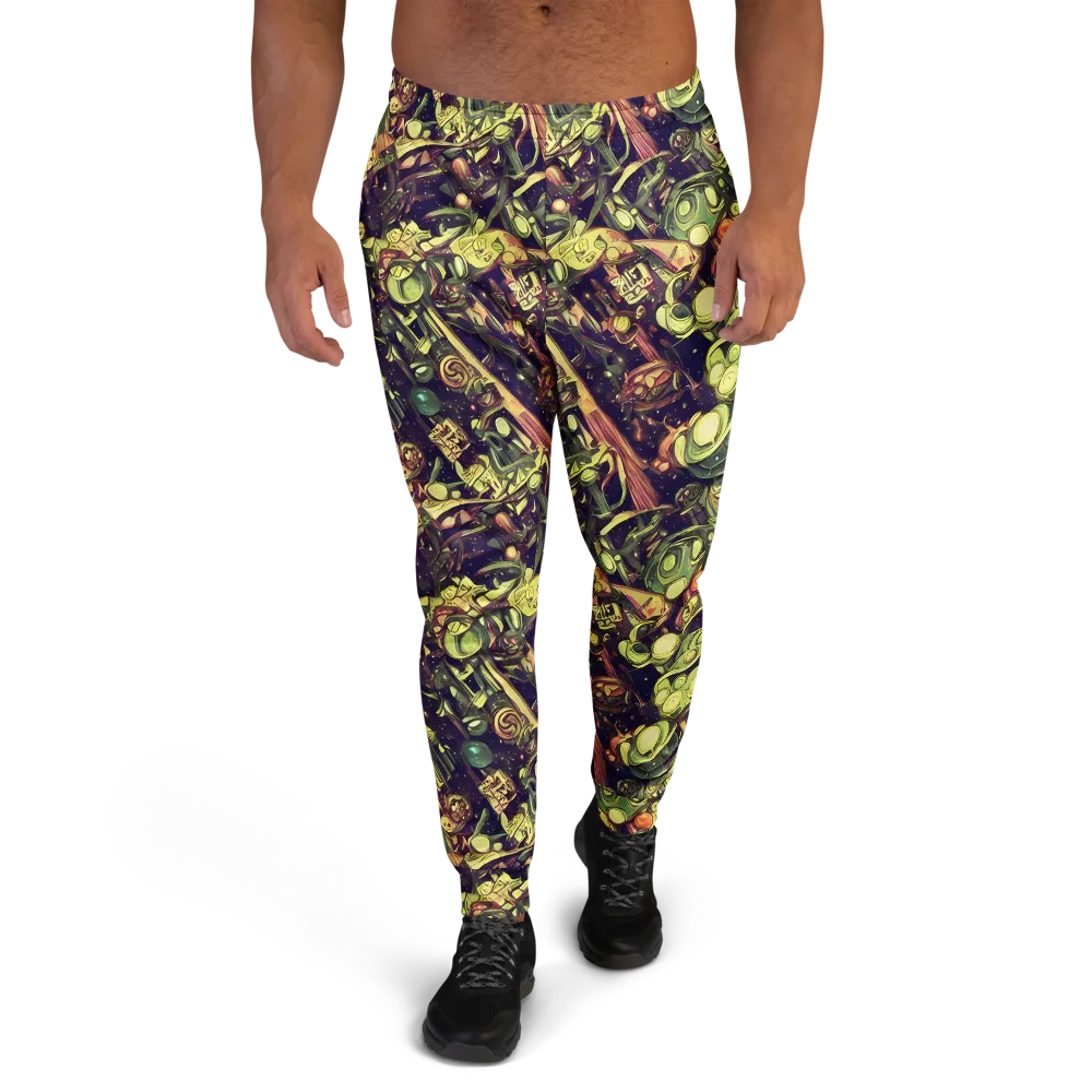 Cosmic Crawlers on Men's Joggers — Front