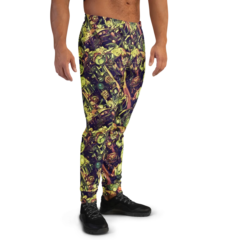 Cosmic Crawlers on Men's Joggers — Right